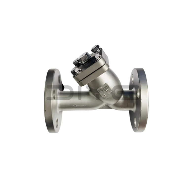 स्टेनलेस स्टील ANSI 150LB Flanged Y स्ट्रेनर विश्वसनीय पाइपलाइन निस्पंदनको लागि