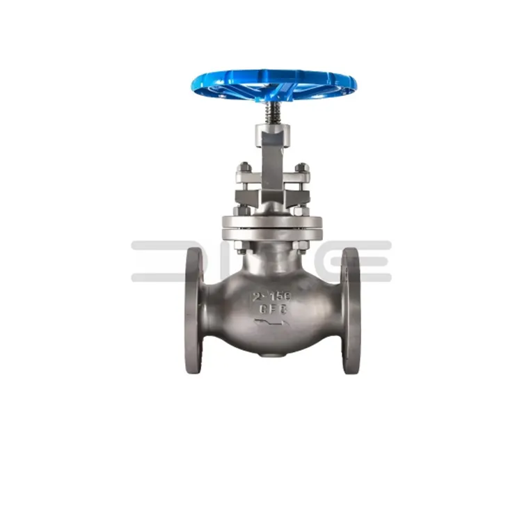 ANSI 150LB स्टेनलेस स्टील Flanged ग्लोब भल्भ