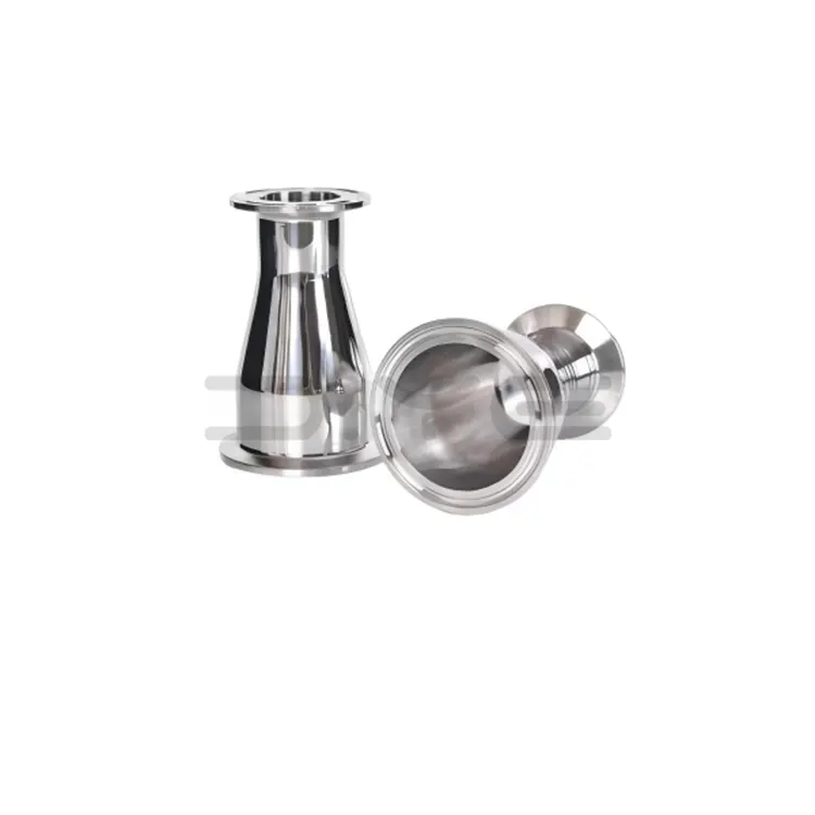 सेनेटरी स्टेनलेस स्टील क्ल्याम्प कन्सेन्ट्रिक रेड्यूसर